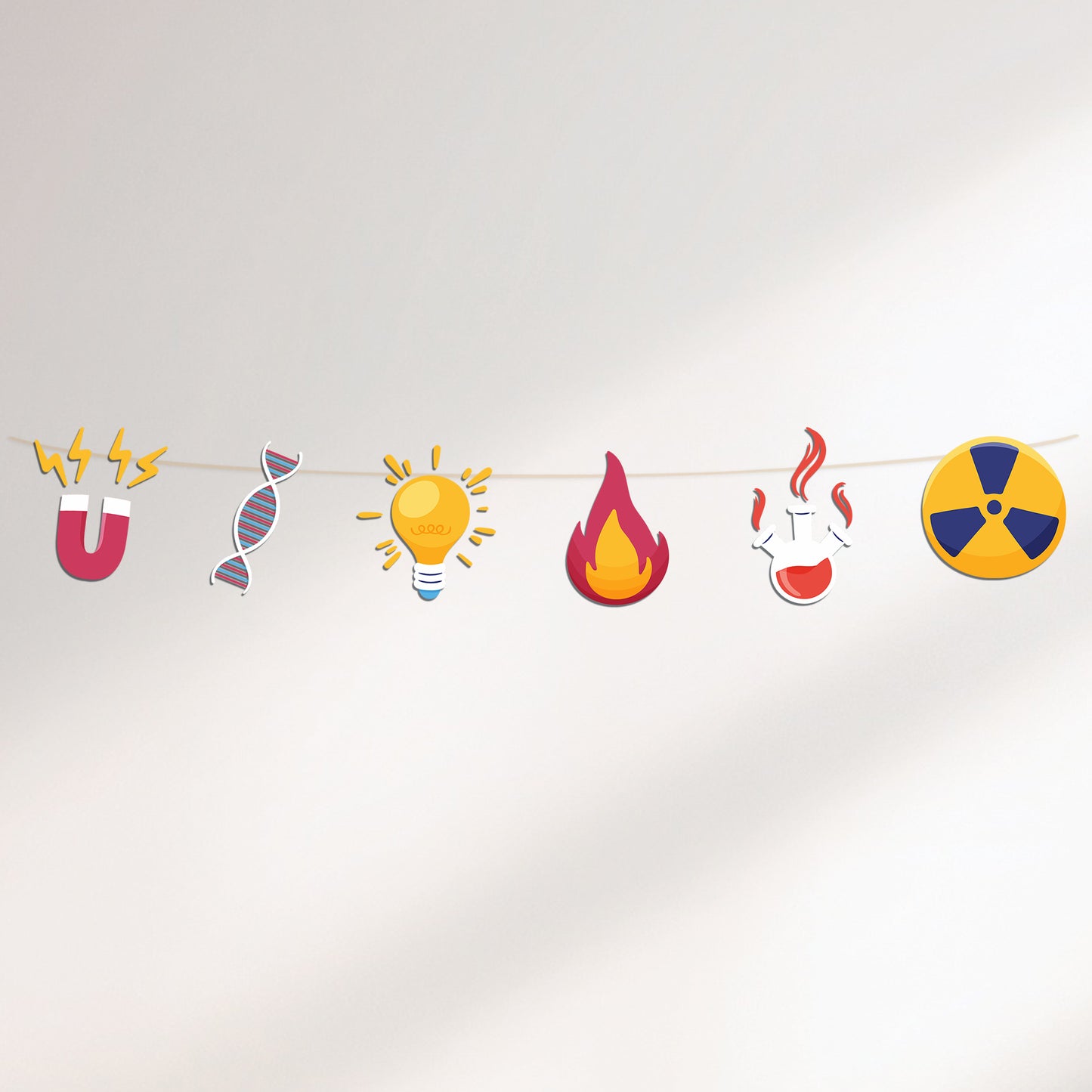 Just Party Science Theme Banner