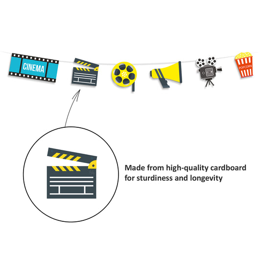 Just Party Bollywood Movie Night Theme Banner