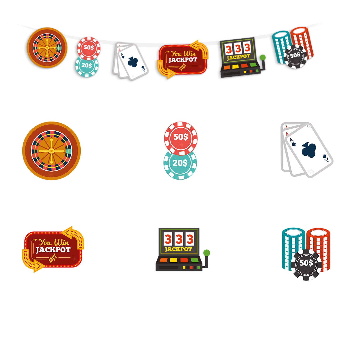 Just Party Casino Theme Banner