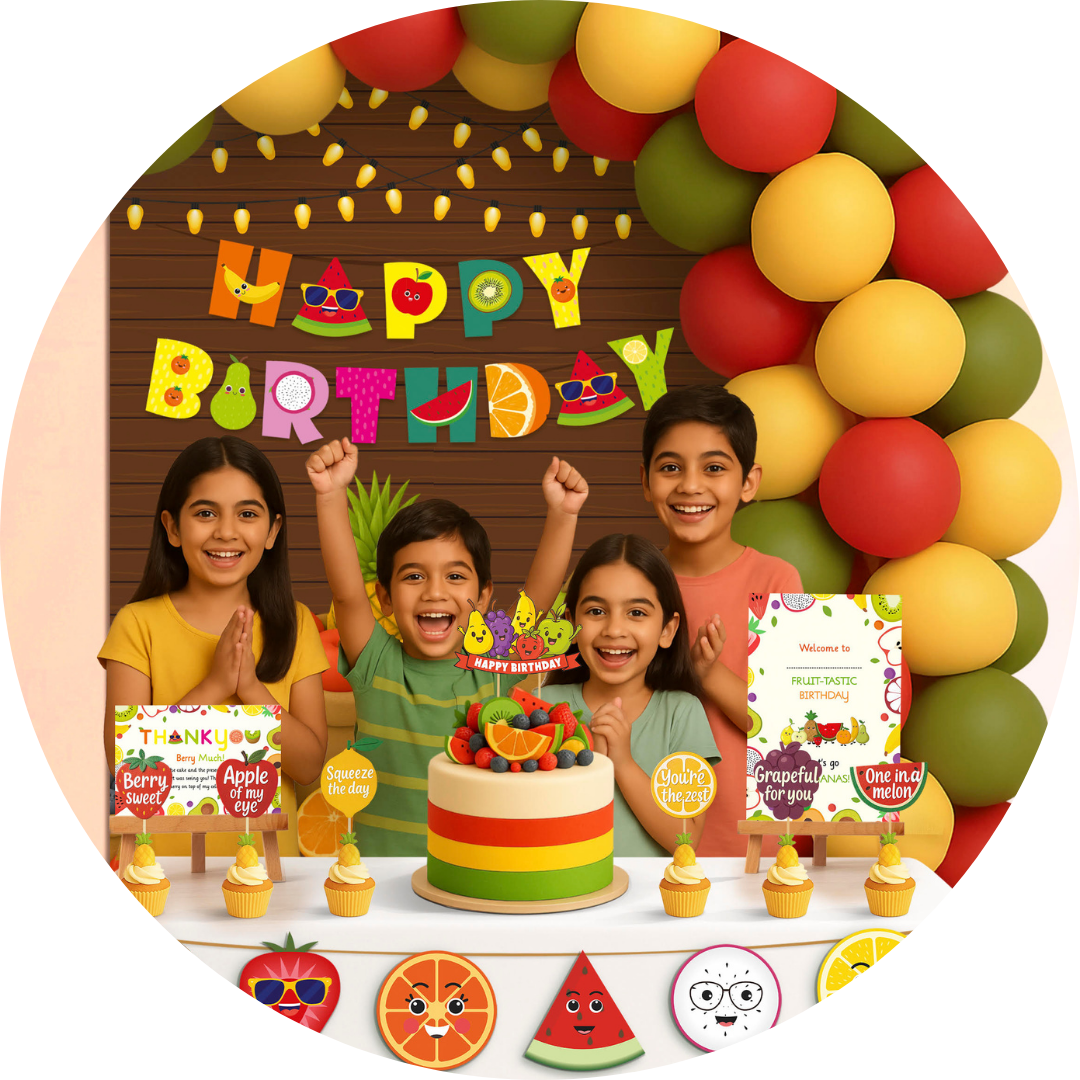 Fruits Theme Birthday Decoration