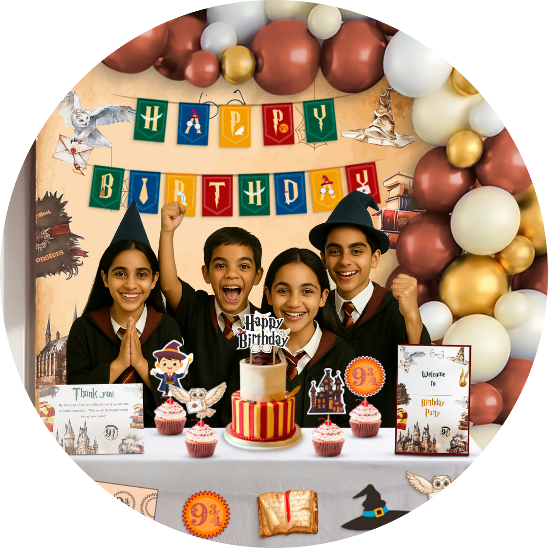 Wizard Theme Birthday Decoration