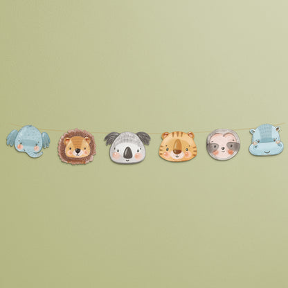 Just Party Jungle Theme Banner