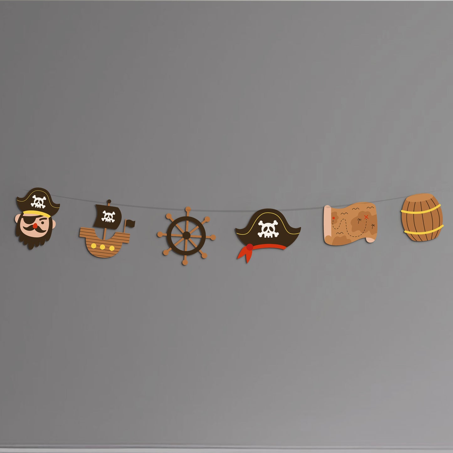 Just Party Pirates Theme Banner