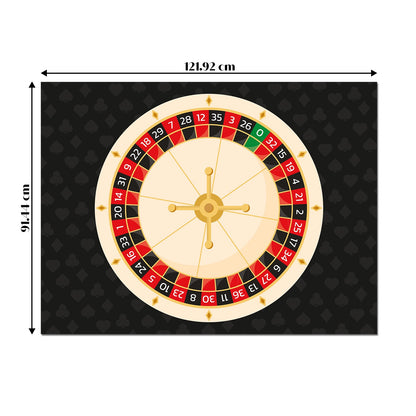 Just Party Casino Theme Backdrop Curtain for Birthday