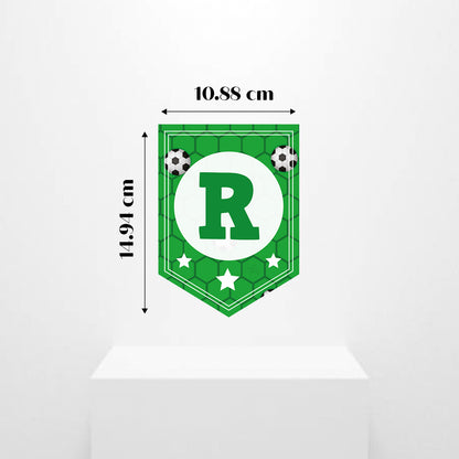 Just Party Football Theme Happy Birthday Banner