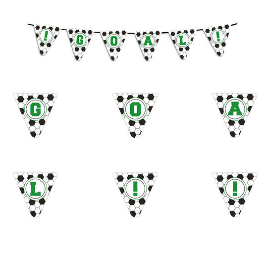 Just Party Football Theme Banner