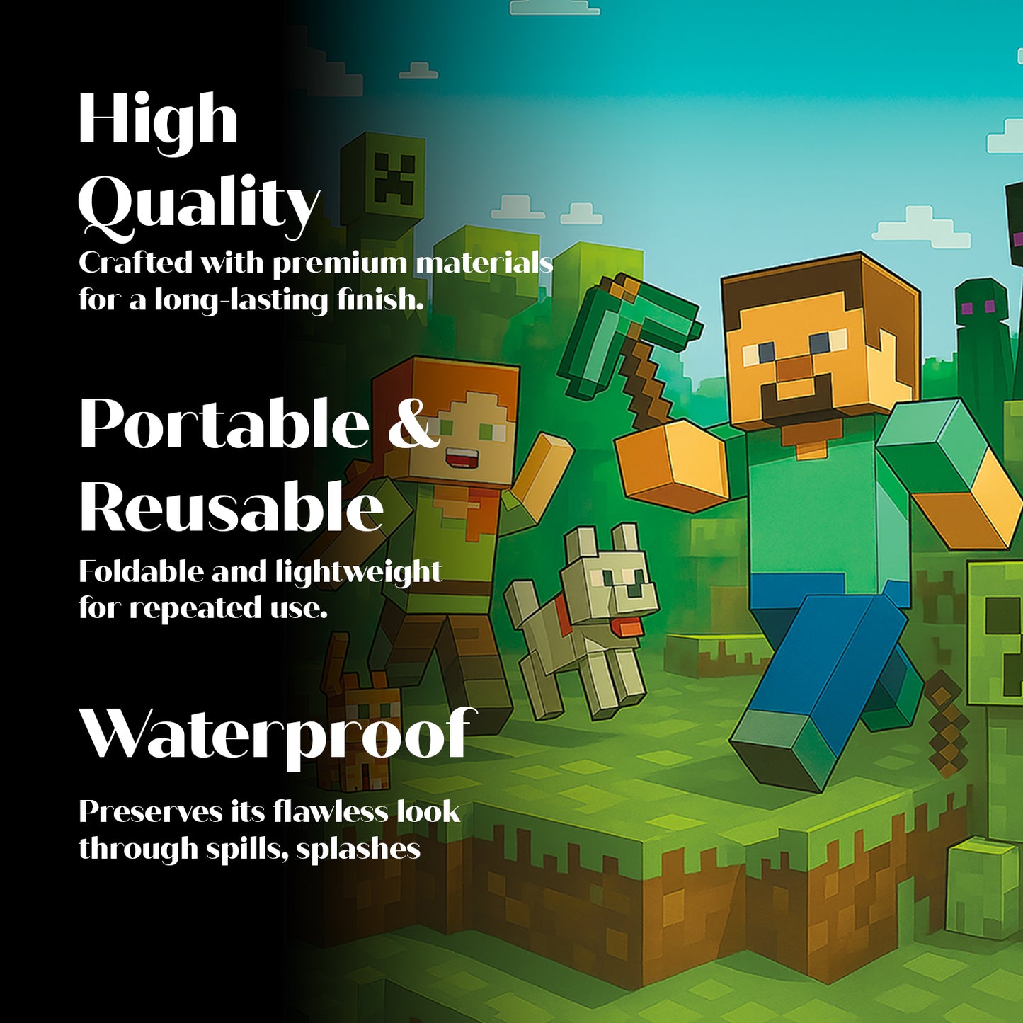 Just Party Mining Theme Backdrop Curtain for Birthday