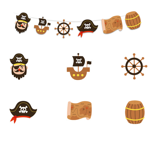 Just Party Pirates Theme Banner