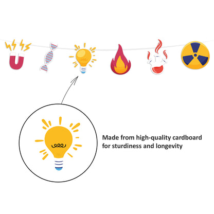 Just Party Science Theme Banner
