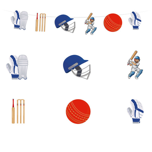 Just Party Cricket Theme Banner