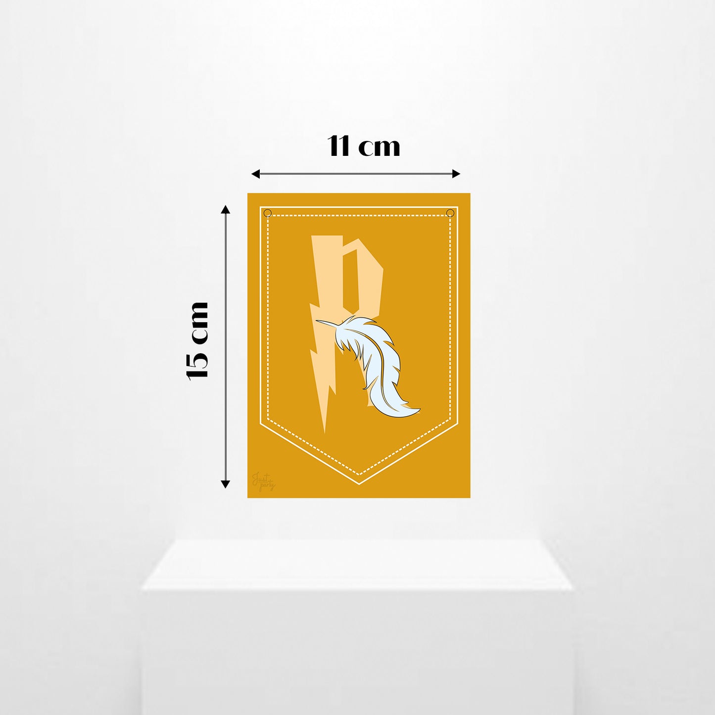 Just Party Wizard Theme Happy Birthday Banner