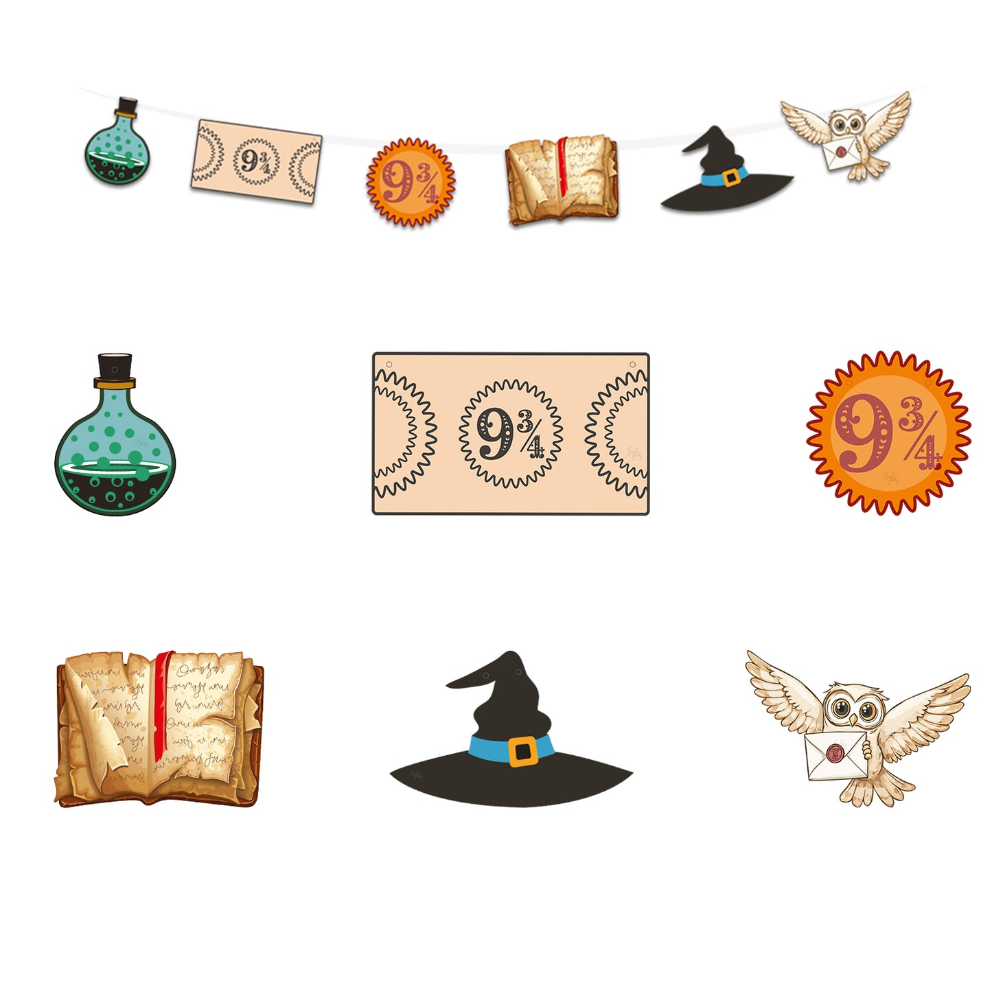 Just Party Wizard Theme Banner